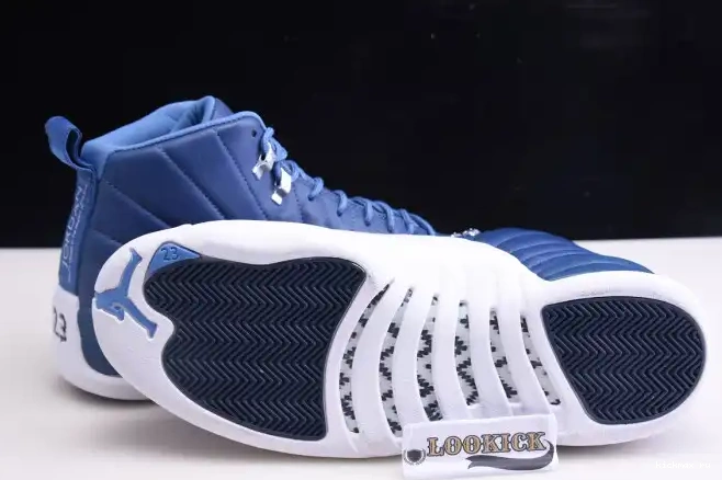 Rep 12 Jordan Retro Air Stone 130690-404 Blue 0603